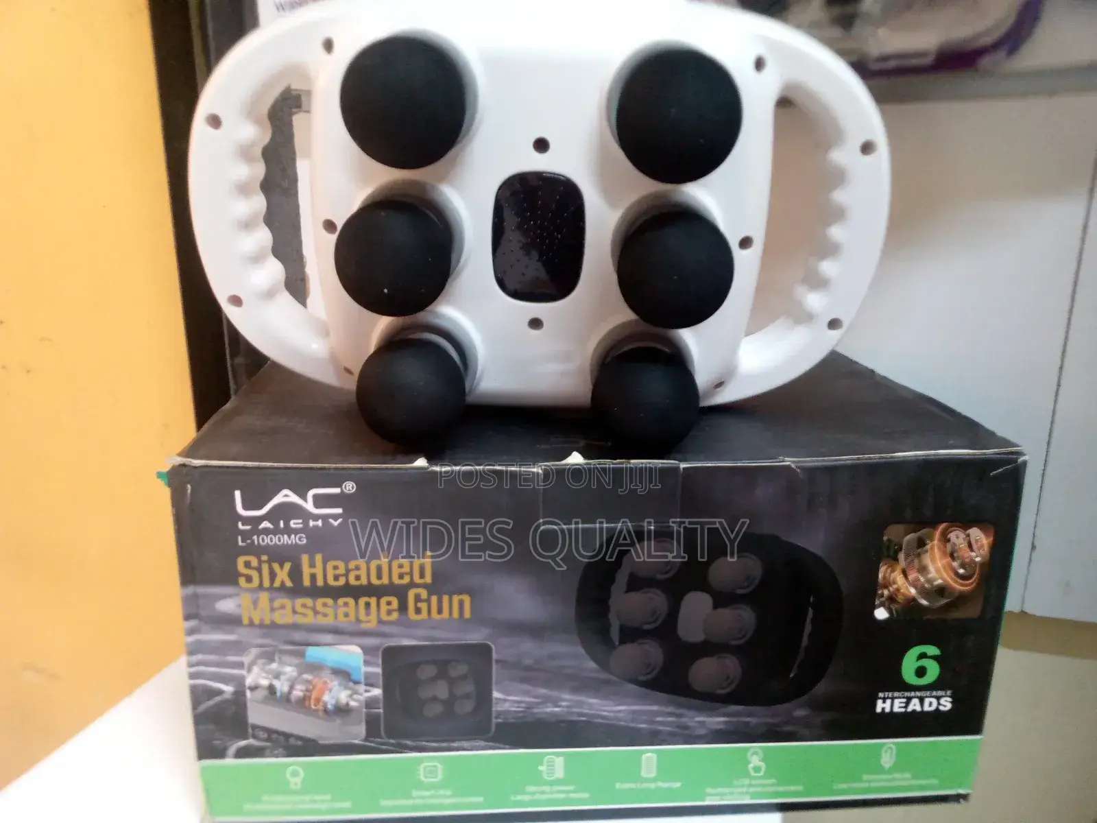 Massage Gun Machine. Rechargeable Six Head Massager