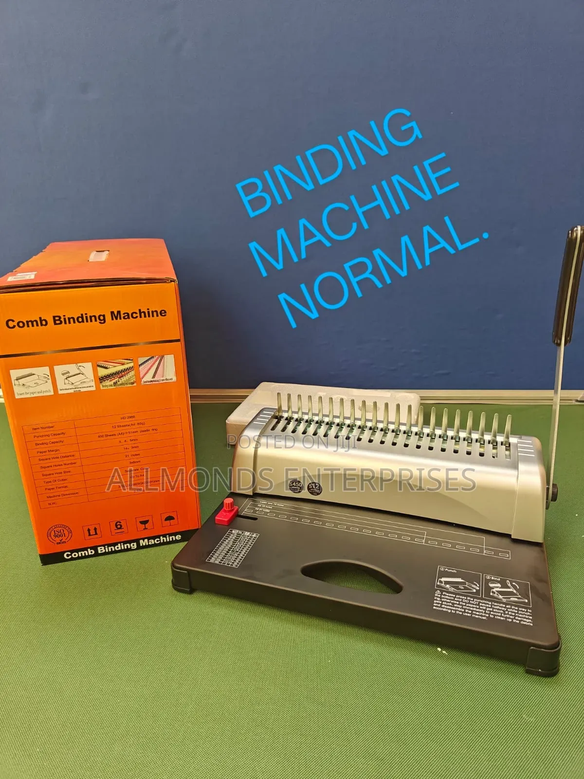A4 Binding Machine - Normal Duty
