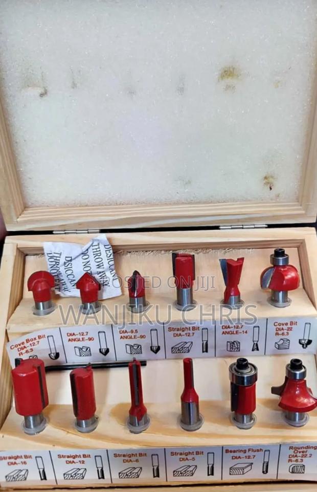 12 Pieces Router Bits Set/Router Bits Set