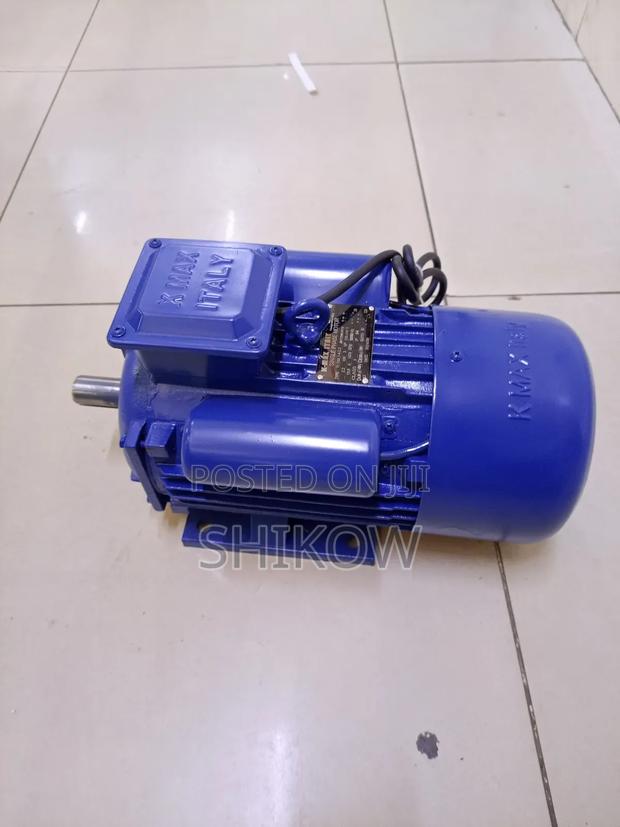 K Max Italy 3hp Copper Electric Motor
With Pulley - main view