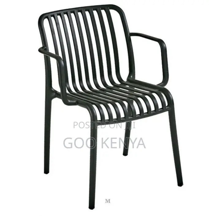 Home Chair; Comfortable Stackable Outdoor Dining Chair for Cafes