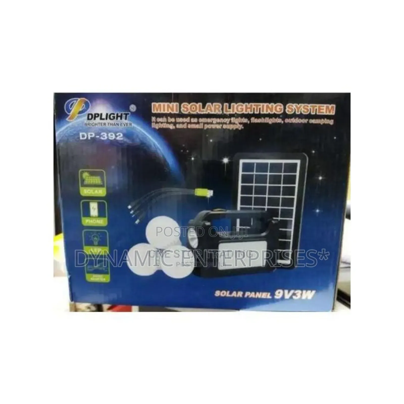 Dplight Dp-392 Mini Solar Lighting System