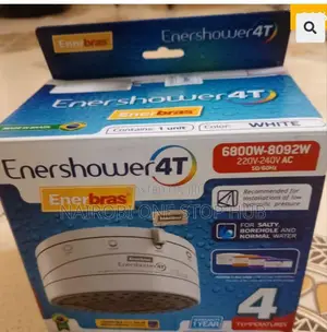 Enerbras Enershower 4t Instant Shower Water Heater.