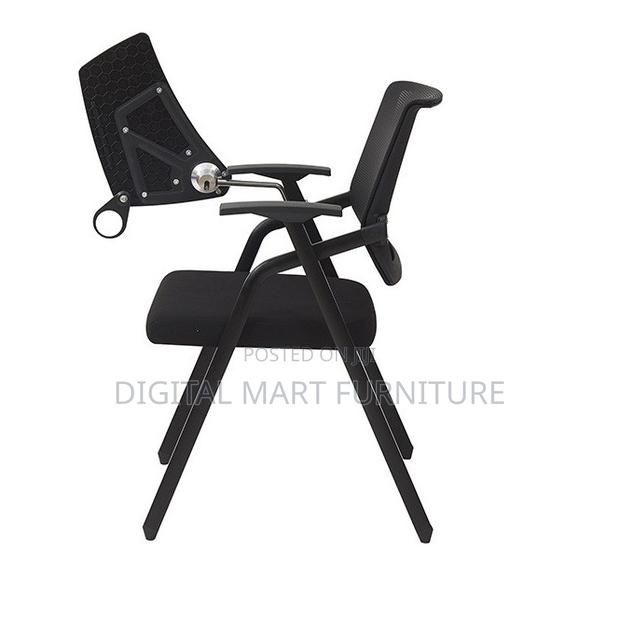 Armed Foldable Black Travel Chair - thumbnail 2