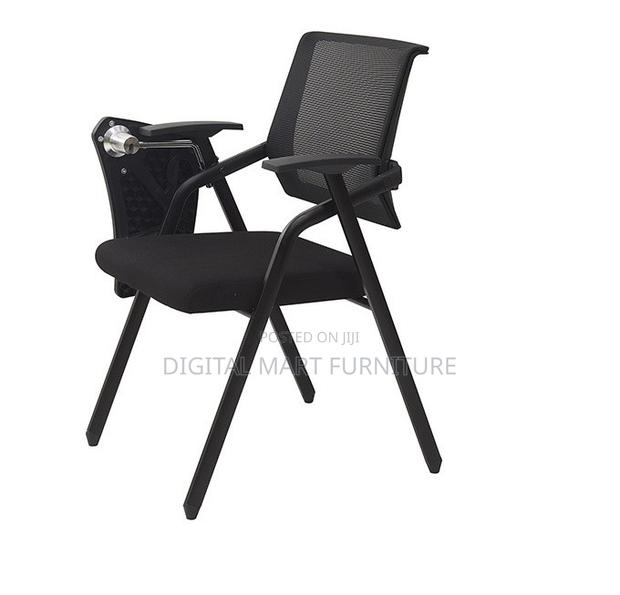 Armed Foldable Black Travel Chair - thumbnail 4