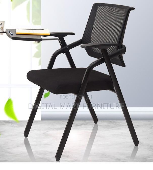 Armed Foldable Black Travel Chair - thumbnail 8