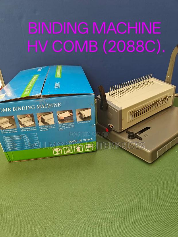 Heavy Duty Binding Machine Both for A4 SND A3 - main view