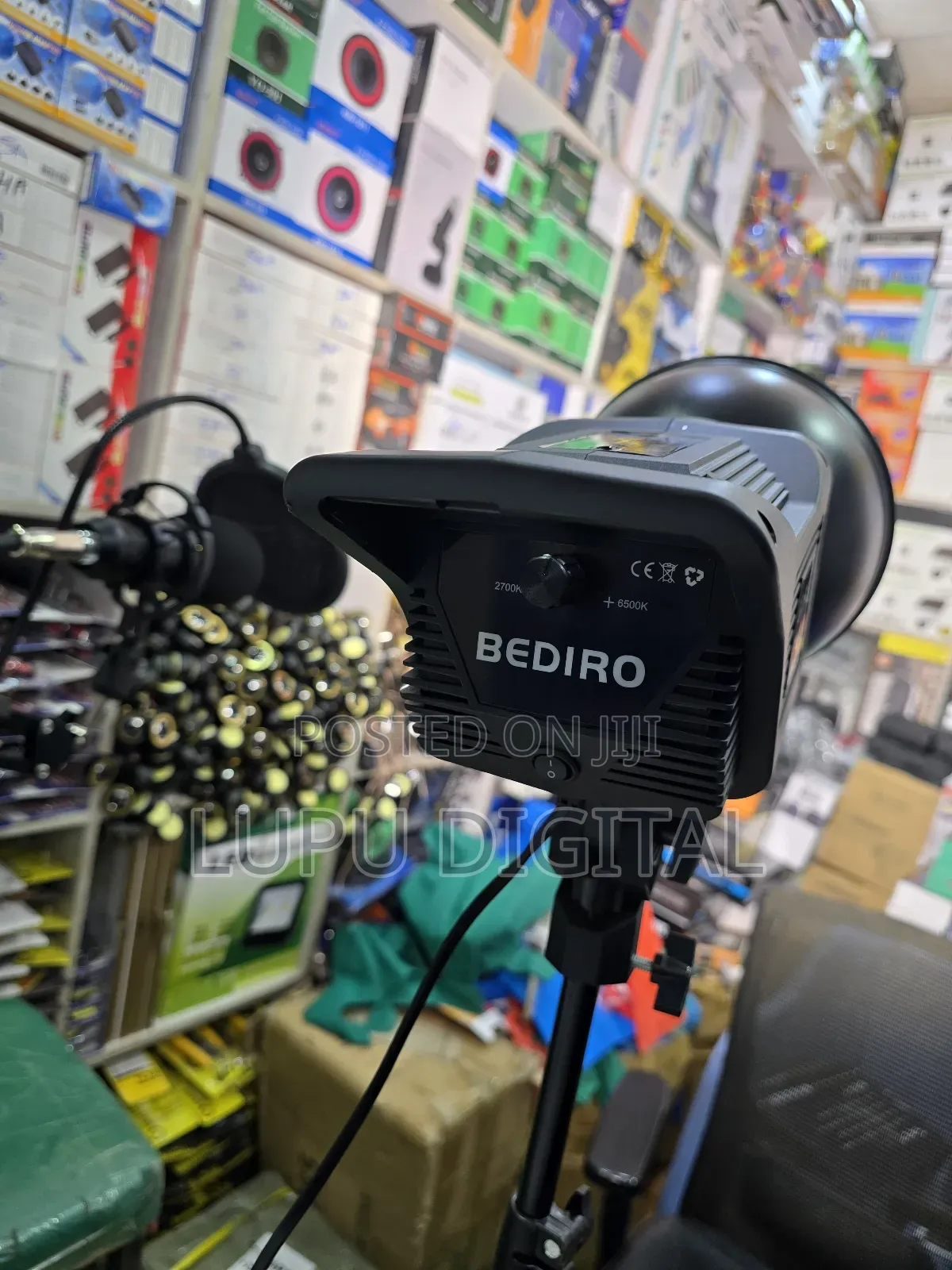 Bediro Studio Light for Photography and Videography + Stand