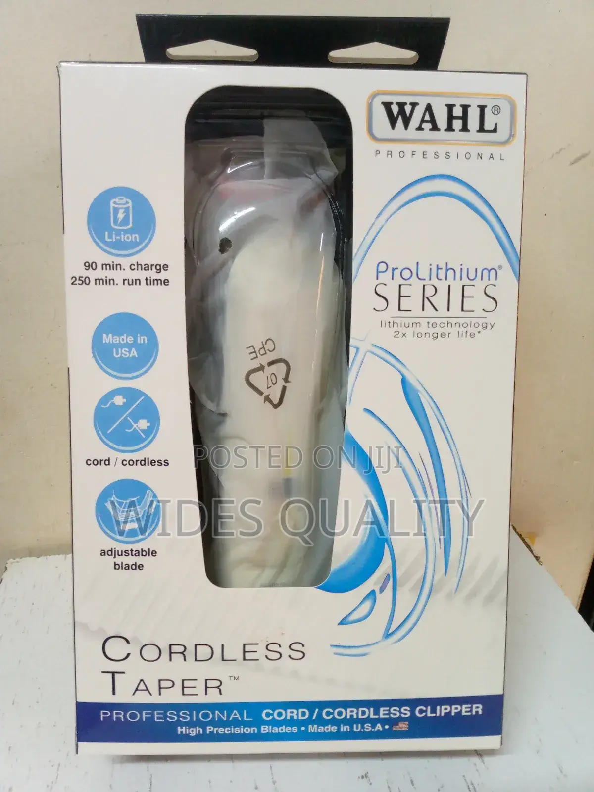 Rechargeable Shaving Machine. Wahl Cordless Machine