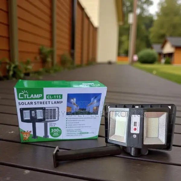 Ctlamp 300w High Quality Solar Street Light Outdoor Motion Sensor