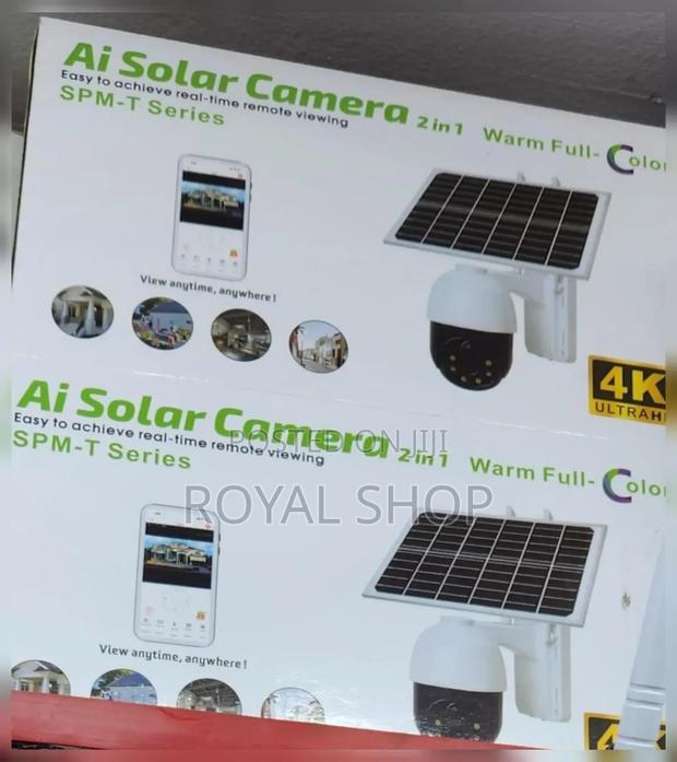 Ai Solar Simcard Surveillance CCTV Camera