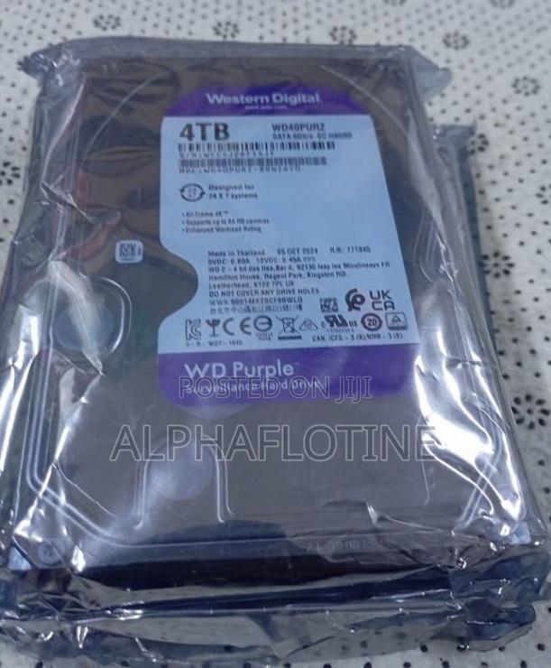 4tb Internal Hard Disk Drive Wd Purple
