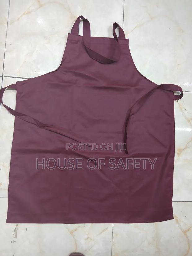 Maroon Easy to Maintain Aprons - thumbnail 3