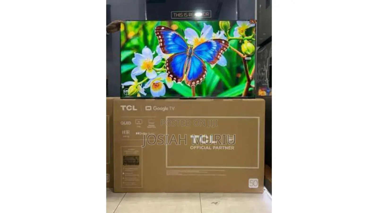 TCL 50'' Qled Google Tv – Hdr10 + Dolby Audio