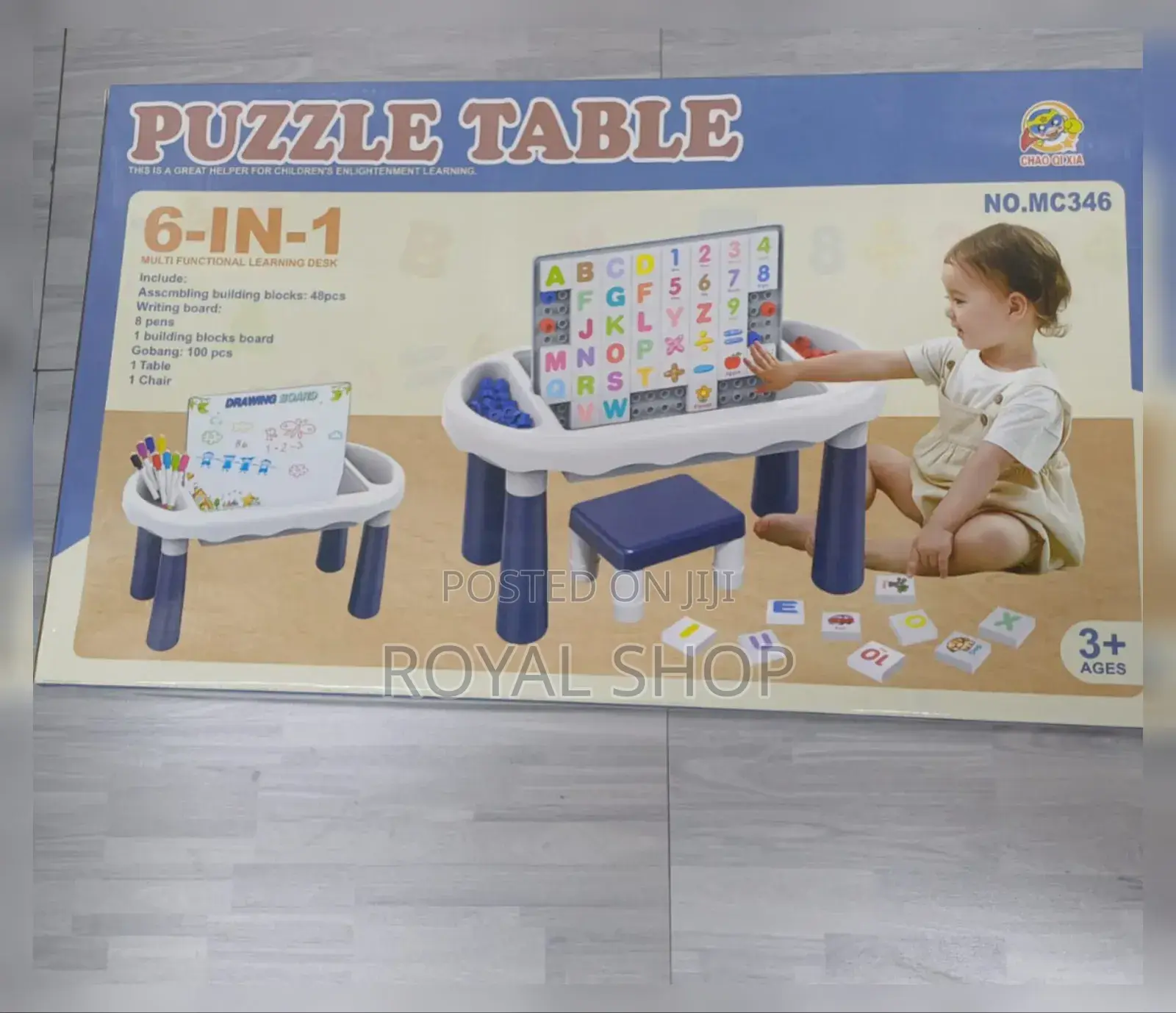 Puzzle Table 6 in 1