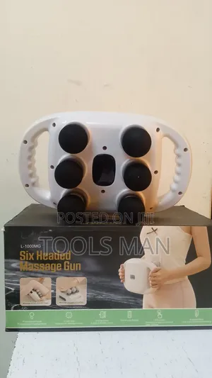 Lac Laichy Six Headed Massage Gun, Model L-1000mg.