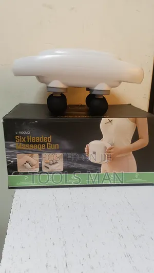 Lac Laichy Six Headed Massage Gun, Model L-1000mg.