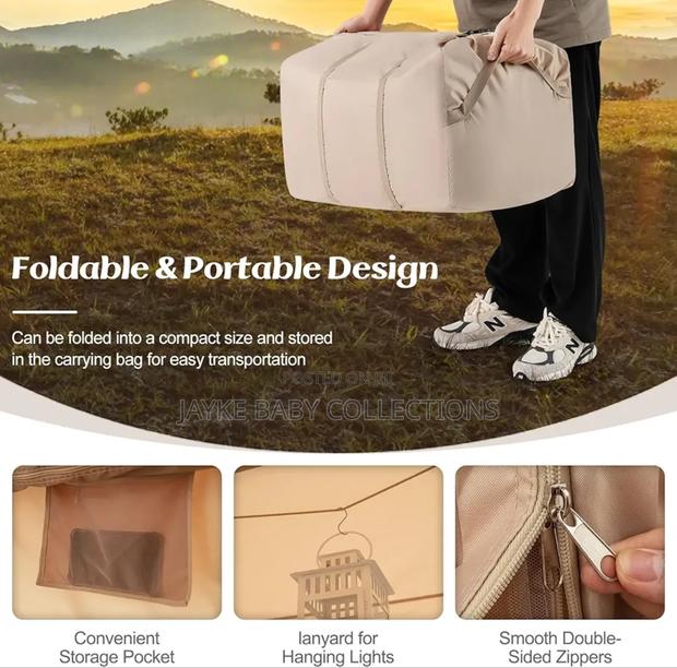 Inflatable Camping Tent | 4–6 Person | Quick Setup - thumbnail 5