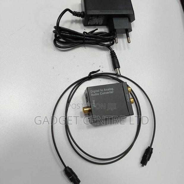 Digital to Analog Audio Converter Plus Optical Cable - thumbnail 2