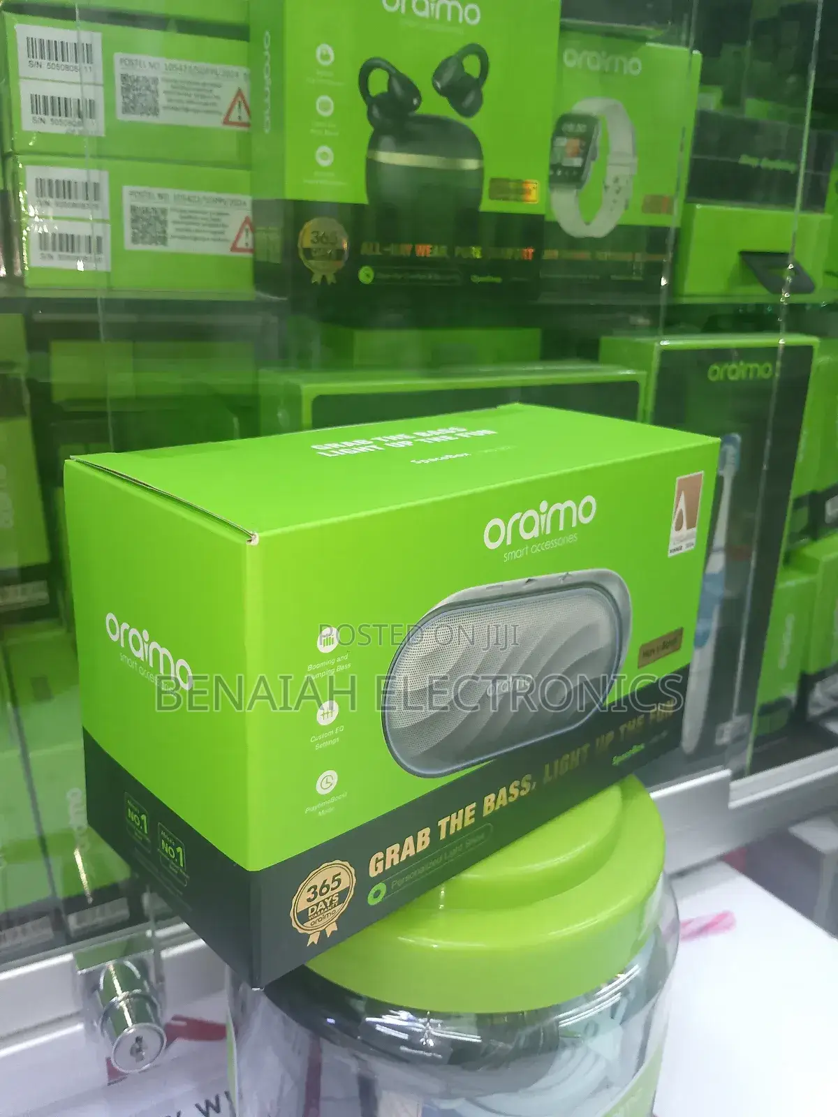 Oraimo Portable Bluetooth Speaker, Stylish Design