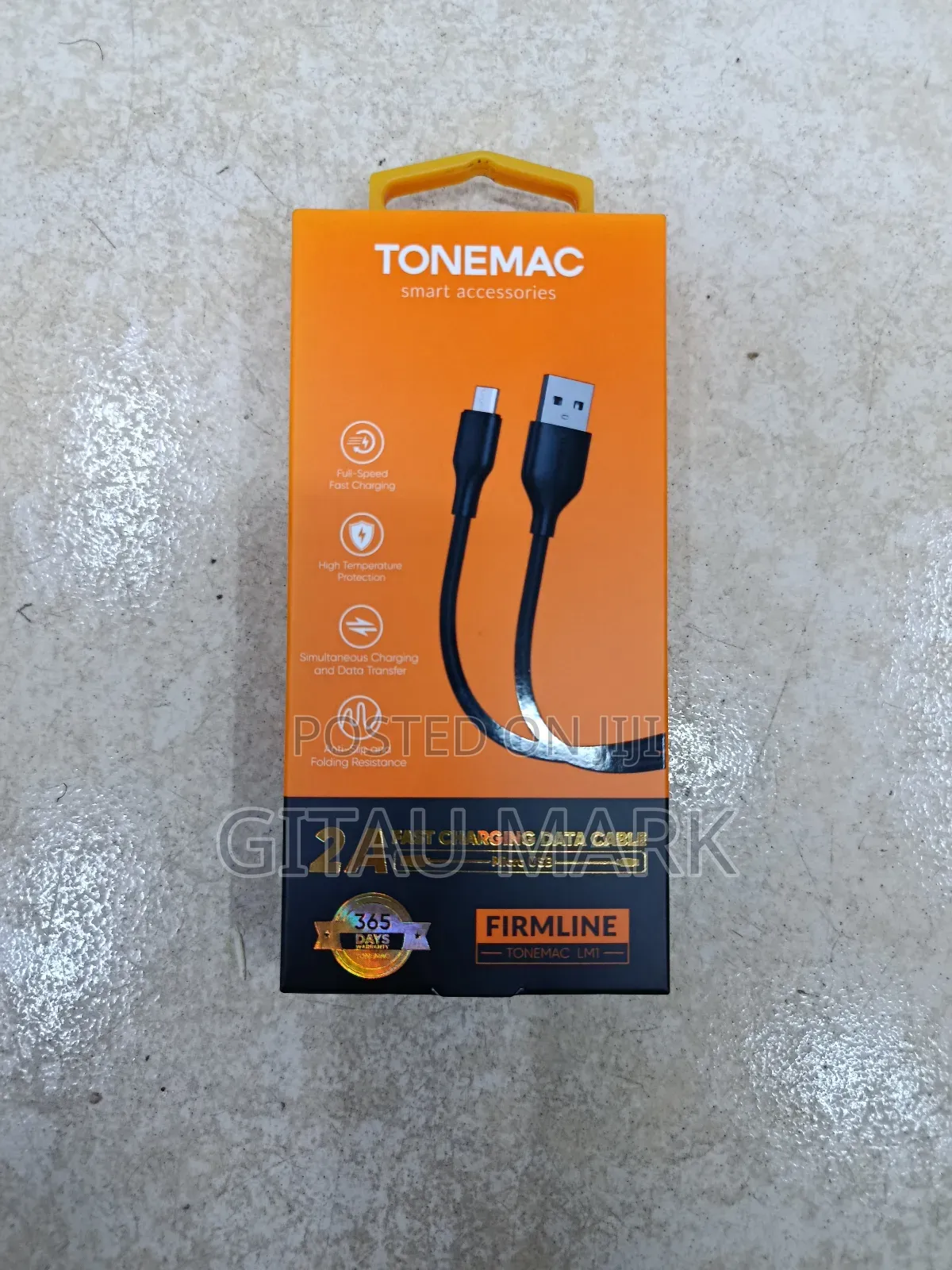 Tonemac Micro Usb Fast Charging Data Cable