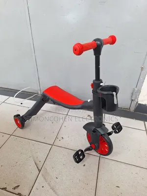 3 In 1 Kids Scooter And Bike, Adjustable Toddler Balance Bike