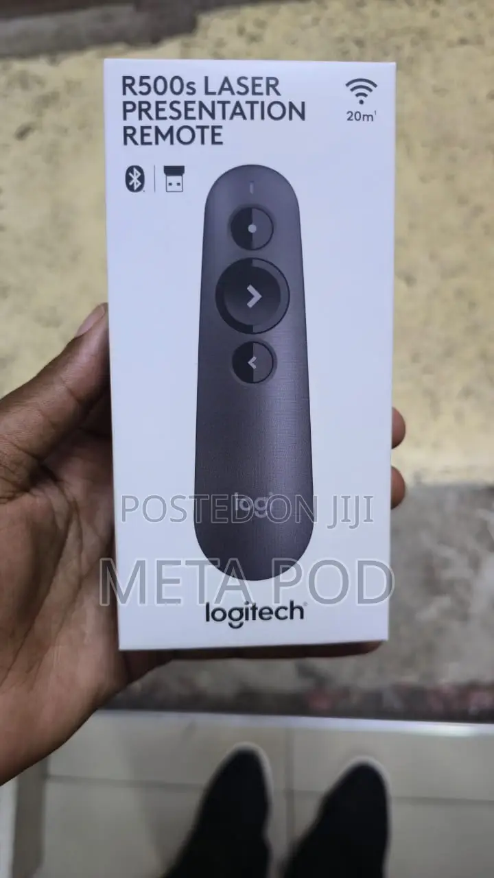 Logitech R500s Laser Presentation Remote - Graphite