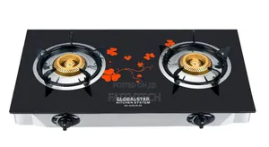 Globalstar 2 Burner Glass Table Top Cooker