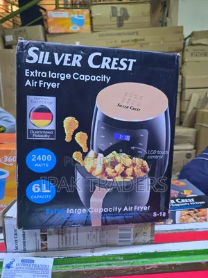 Silver Crest 6l Air Fryer Black