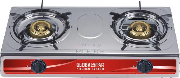 Globalstar 2 Burner Stainless Steel Table Top Cooker