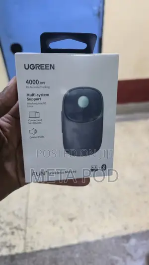 Ugreen Fun+ Wireless Bluetooth Rechargeable Mouse - Blue