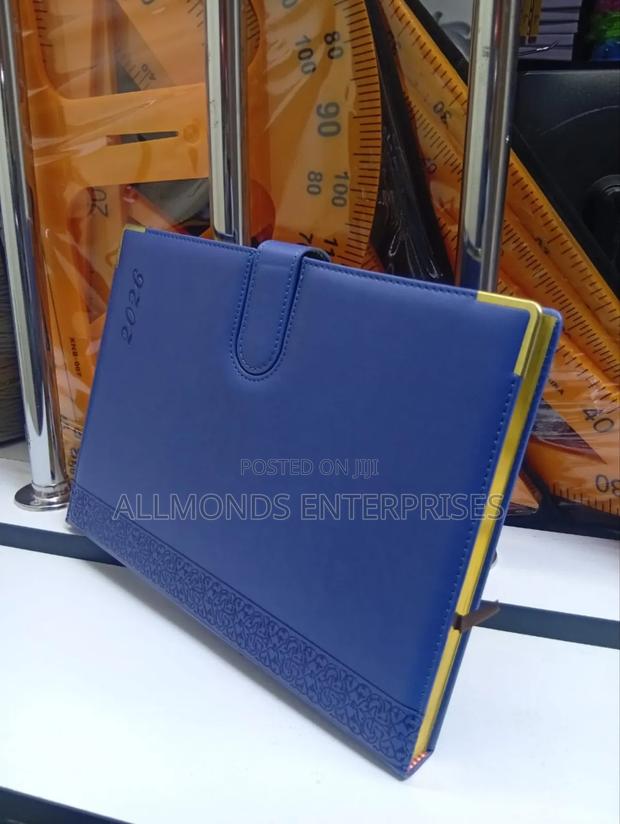 2026 Diary -Soft Leather Cover A4 Size - thumbnail 3