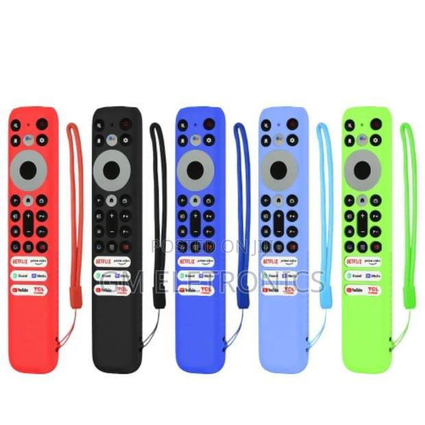 TCL Google Smart Tv Replacement Remote Control + Silicone Cover Case. - main view