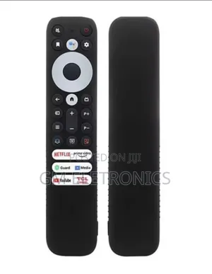 TCL Google Smart Tv Replacement Remote Control + Silicone Cover Case.