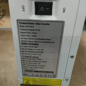 Golden Solar 1.3kva - 12v Hybrid Inverter MPPT Smart Power Solutions