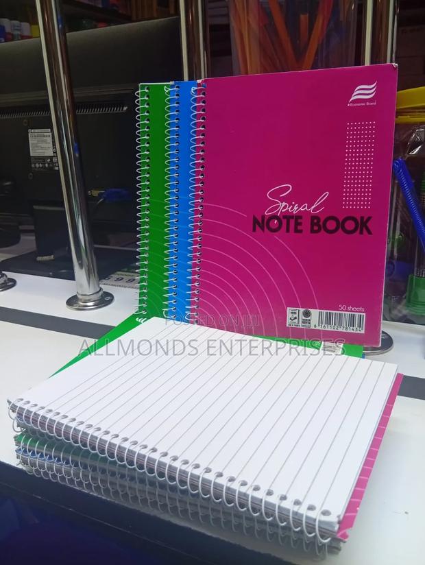 Left Spiral Notebook- Economic - main view