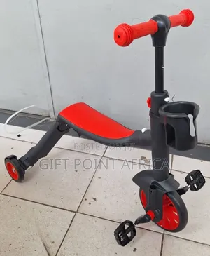 3 In 1 Kids Scooter And Bike With Adjustable Toddler Balance