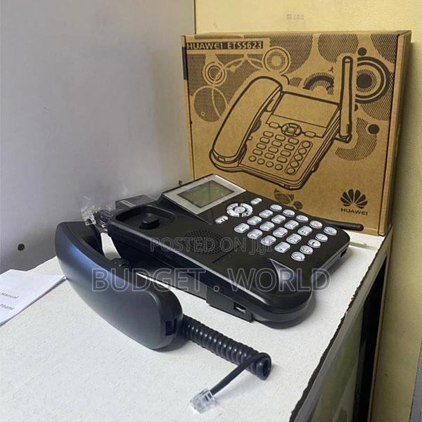 Huawei Ets5623 Black With Sim Slot Desktop Phone