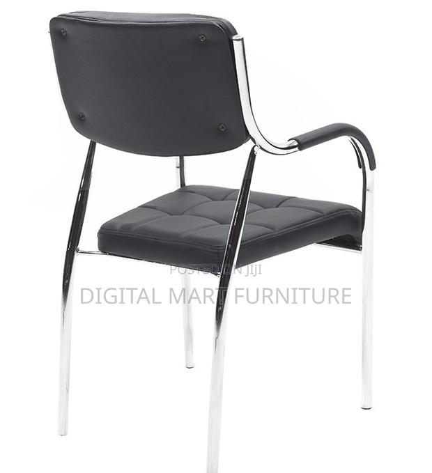 Black Low Back Modern Catalina Chair - thumbnail 3