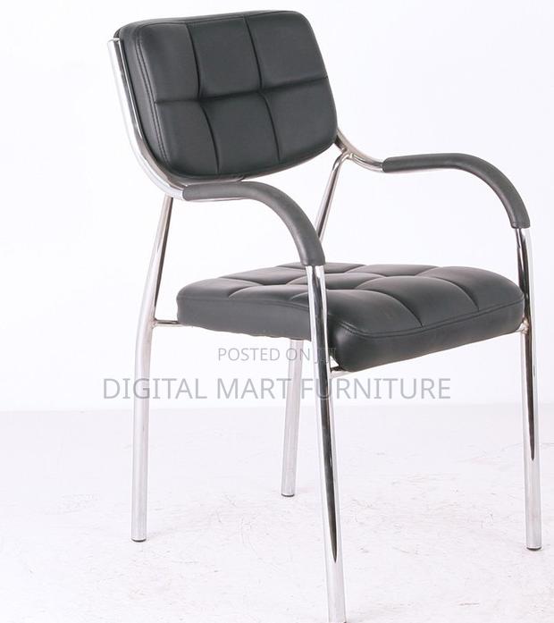 Black Low Back Modern Catalina Chair - thumbnail 5