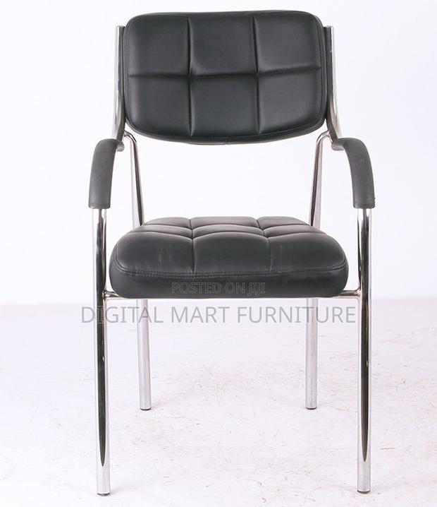Black Low Back Modern Catalina Chair - thumbnail 8