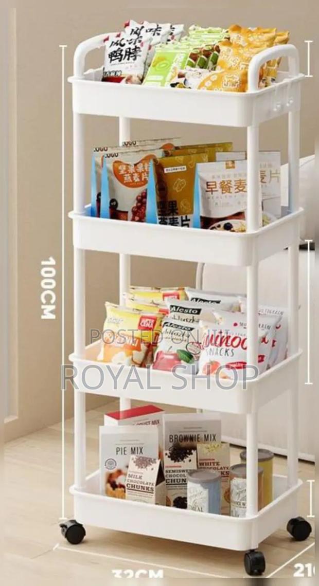 4 Tier Heavy Plastic Rack