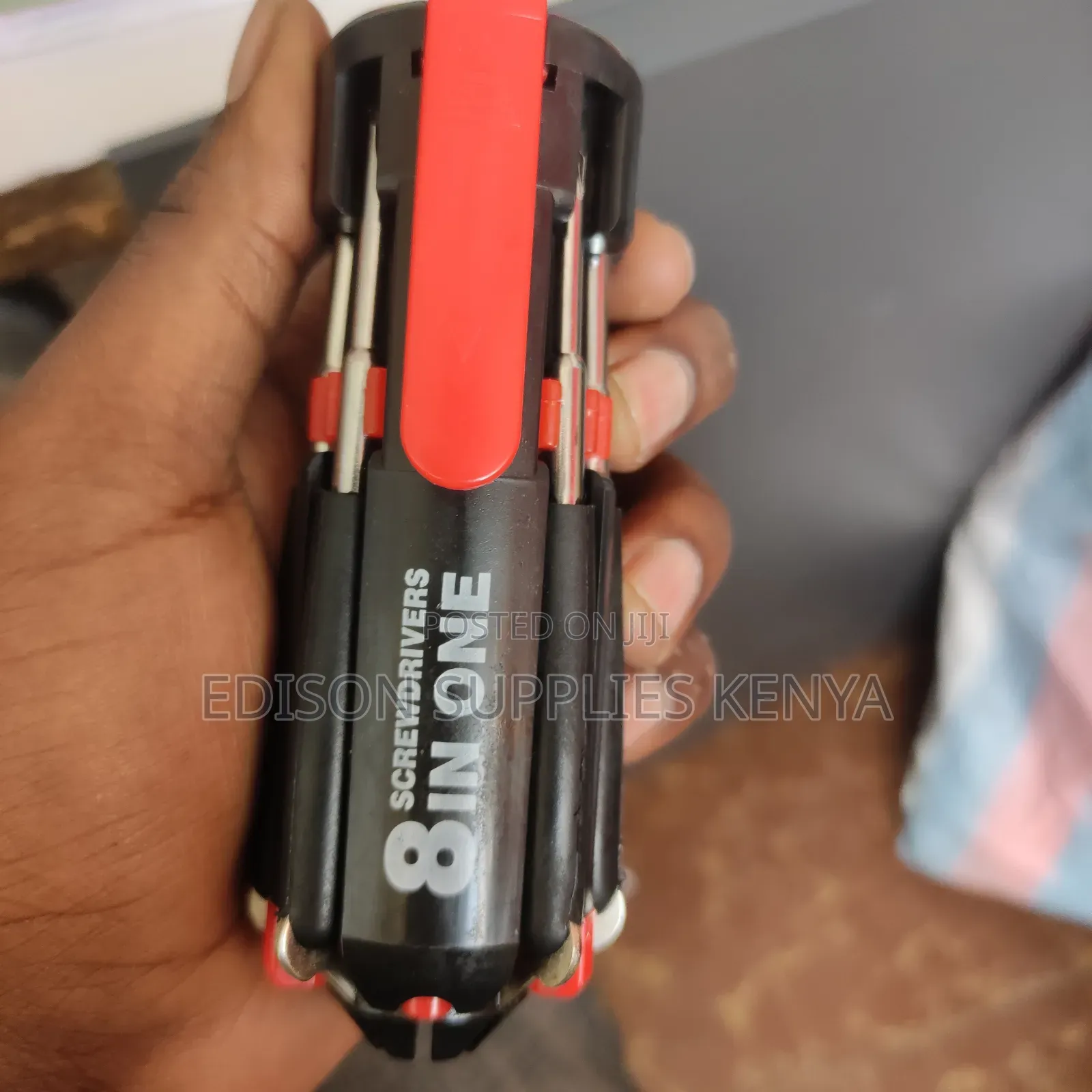 Screwdrivers 8-in-1 Set Handle Torch Multi Bits Heads Screw Drivers