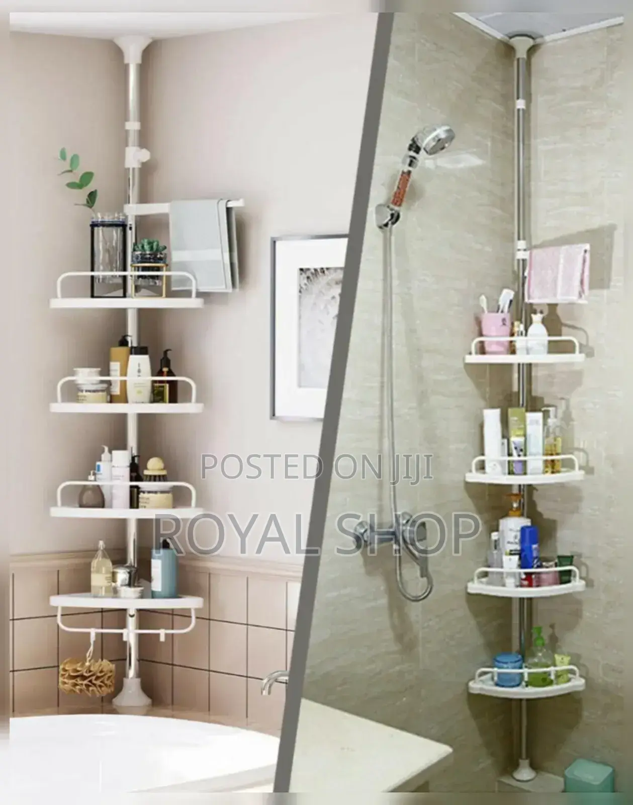 4 Tier Adjustable Telescopic Multi Corner Self Organiser