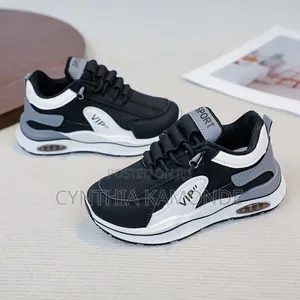 Cuuuteeee Blue and Black Sneakers