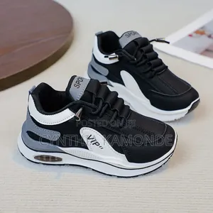 Cuuuteeee Blue and Black Sneakers