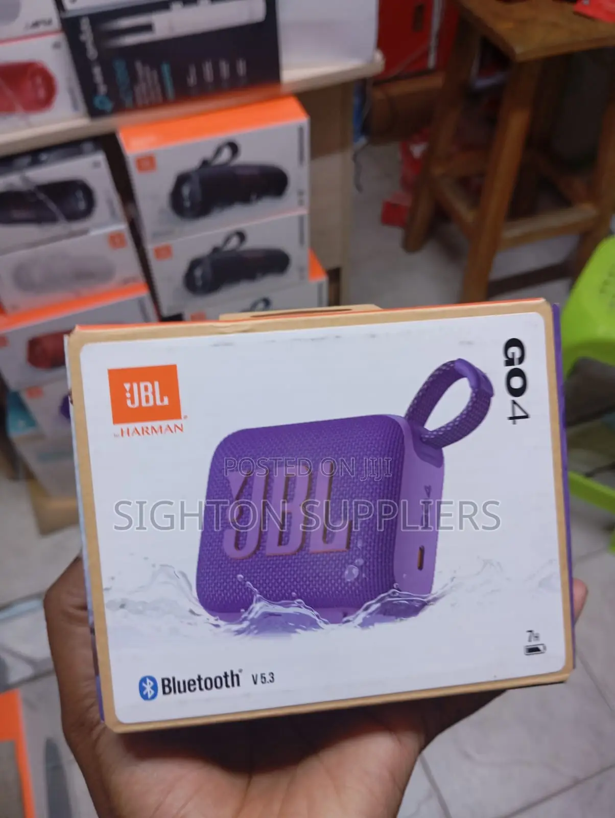 JBL Go 4 - Ultra-Portable, Waterproof and Dustproof Bluetooth Speaker
