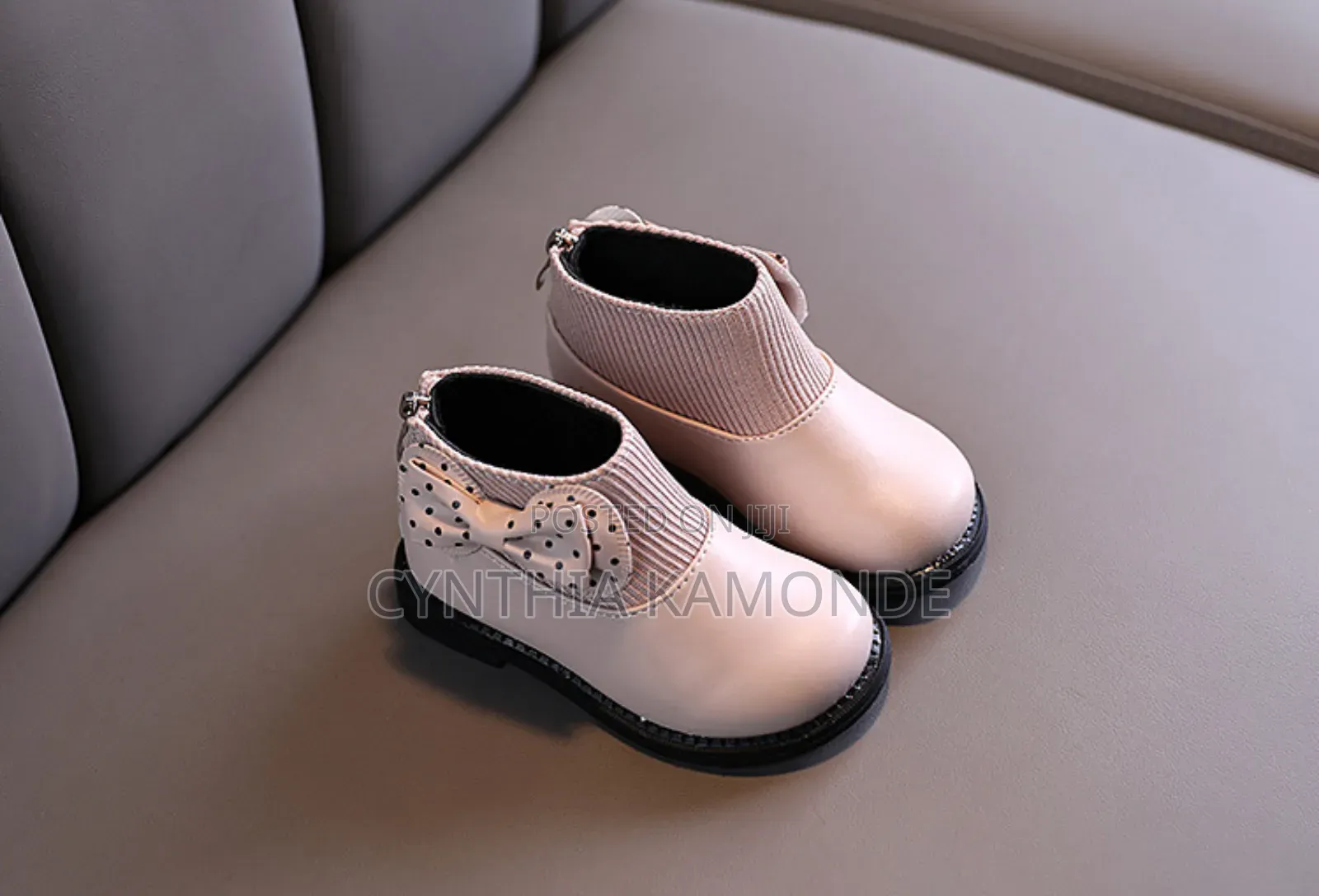 Beige , Peach , Black Girls Boots