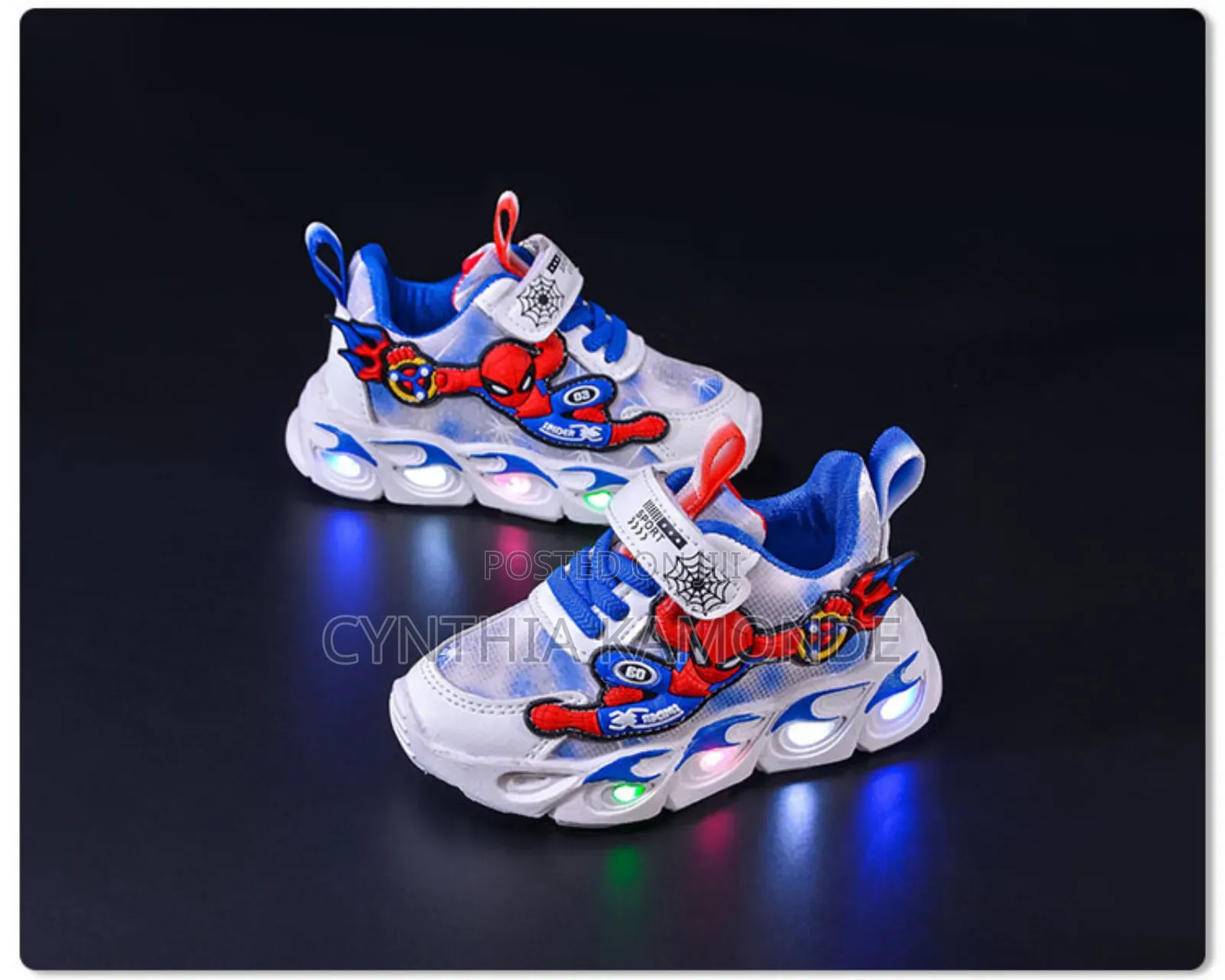 Spiderman Led Sneakers