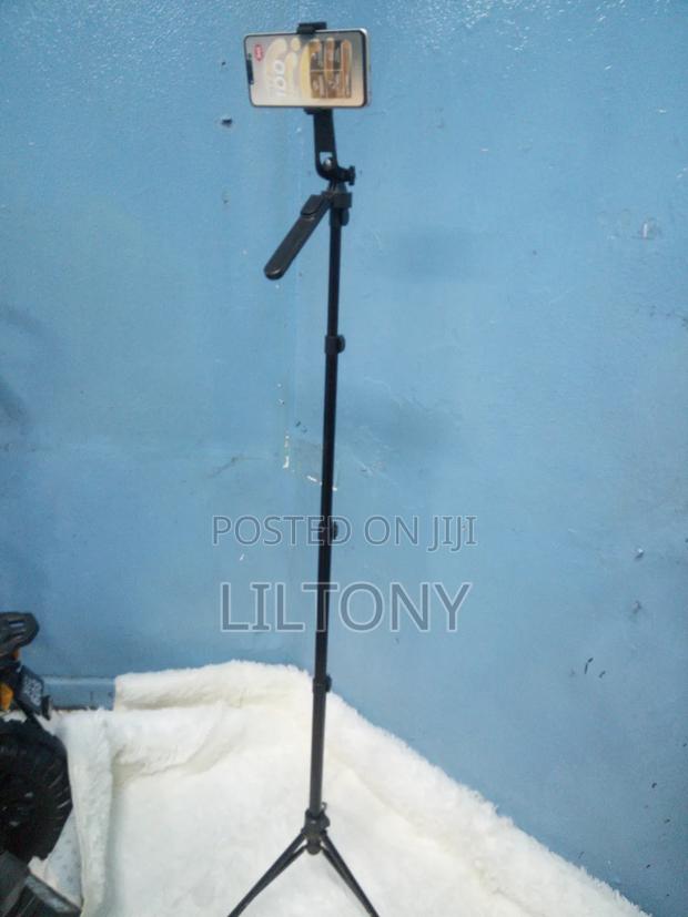 2mtrs Phone, Camera, Projector Tripod With Bluetooth - main view